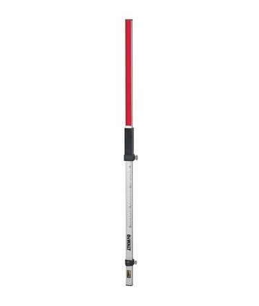 De0737 - Mire télescopique graduée 2.4m avec niveau à bulle intégré - Dewalt_0