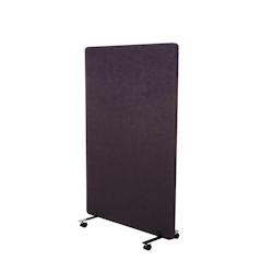 Décoshop26 - Cloison acoustique paravent de bureau séparateur de pièce tableau d'affichage à double paroi 127x80 cm en tissu 04_0006426 - 30002617_0
