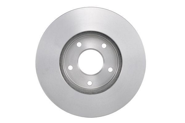 Disque de frein ventilé Bosch 0986479030 - Boîte de 2 - Avant - 5 trous - Épaisseur 28 mm_0