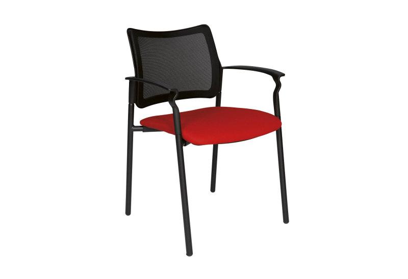 Fauteuil de réunion - bleu-k20,blanche_0