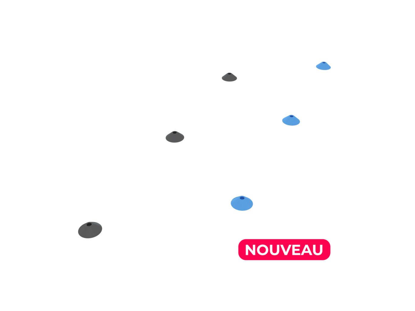 Slalom de motricité en PEHD résistant et durable_0