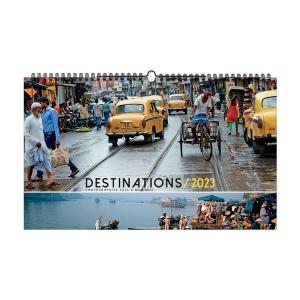 Illustre destinations 2023 - 13 feuillets - small 400x240mm - sans marquage référence: ix362604_0