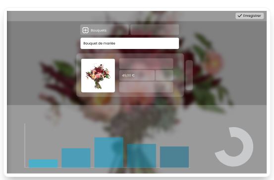 Logiciel de caisse pour fleuriste - gestion matières premières, bouquets et stocks_0