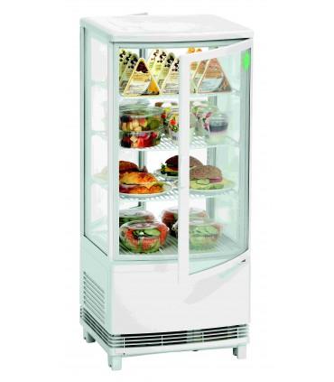 Mini vitrine réfrigérée 86 l, pour chr, traiteurs, boulangeries, pâtisseries et chocolateries - professionnelle bartscher,_0