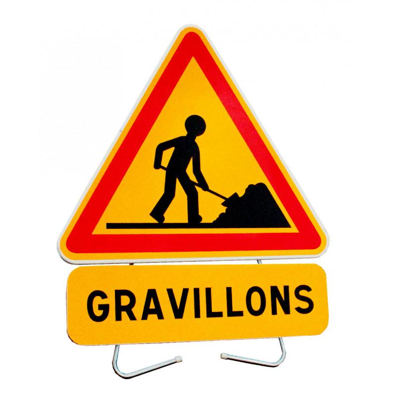 Panneau de danger AK5 - Travaux_0