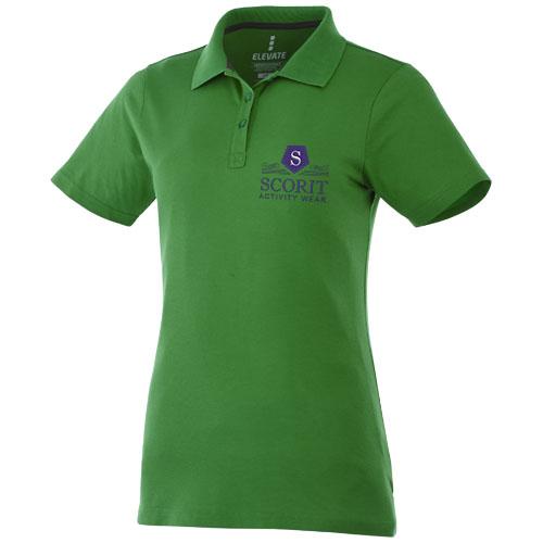 Polo manches courtes femme Primus - maille piquée 100% coton - 160-165 g/m²_0
