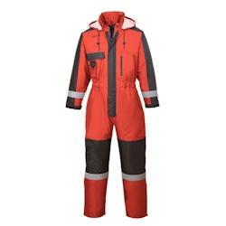 Portwest - Combinaison de travail spéciale hiver Rouge Taille L - L rouge 5036108217441_0