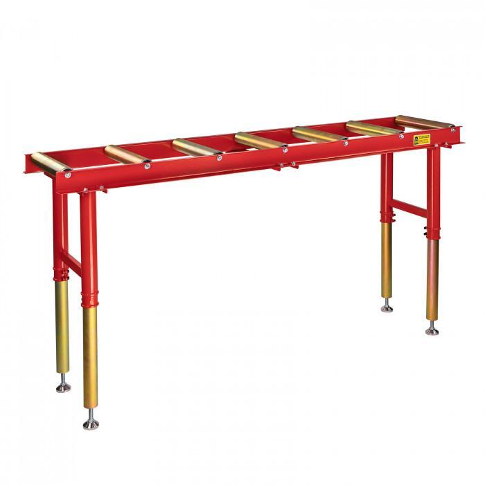 Table rouleau emballage réglable de 600 à 1070 mm logistique 400 kg_0