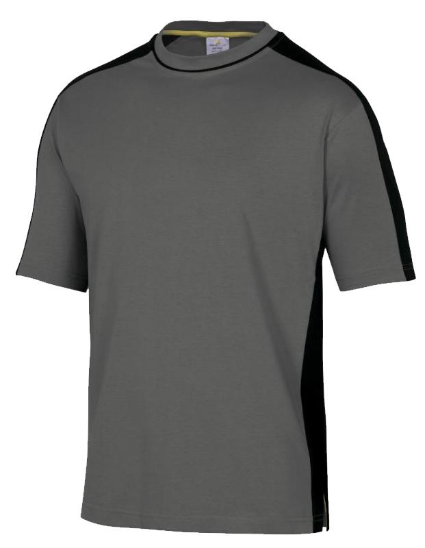 Tee-shirt mach spirit coton gris/noir tm - DELTA PLUS - mstm5grtm - 473808_0