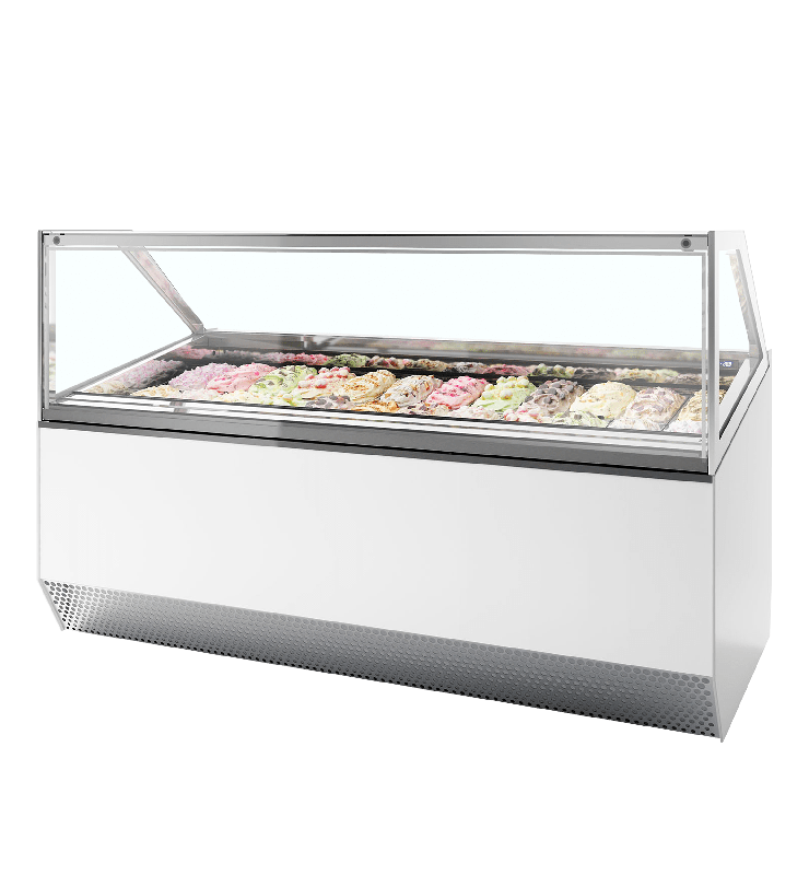 Vitrine ventilée pour glace en bac TEFCOLD MILLENNIUM ST24_0