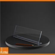 01fr008pg-11 - Porte-visuel de comptoir Plastiks - largeur 30 cm - hauteur 10 cm - matière PETG - épaisseur 0,8 mm_0