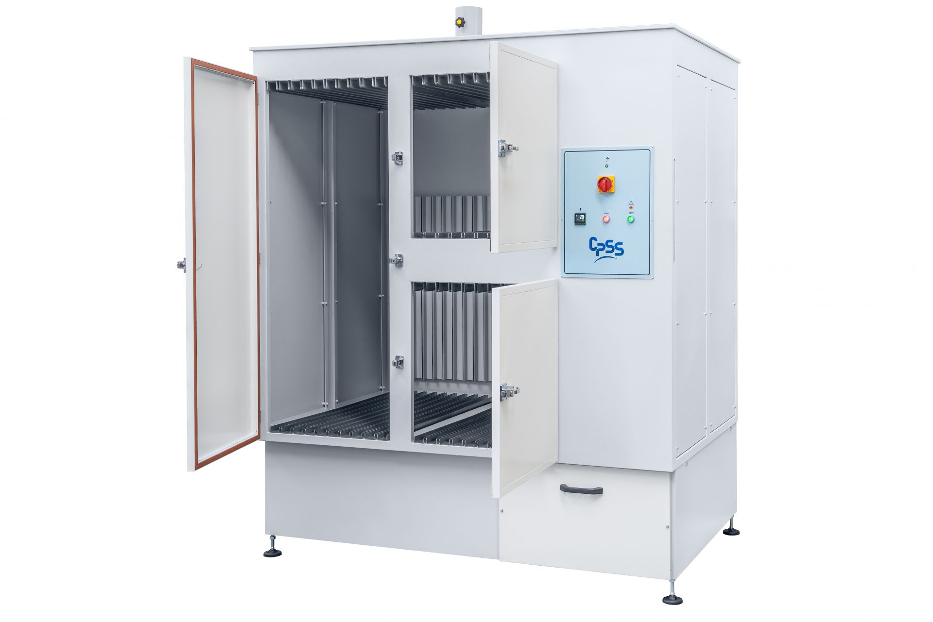 Armoire de séchage d'écrans de sérigraphie - modèles standards et sur mesure - température réglable_0