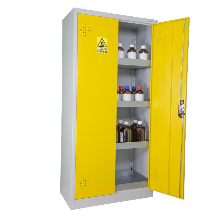 Armoire produits dangereux bicolore haute 2 portes 300 L - AZ300 - Vert_0
