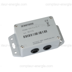 B-meters - convertisseur filaire m-bus 4 entrées b-meters - mb-pulse 4_0