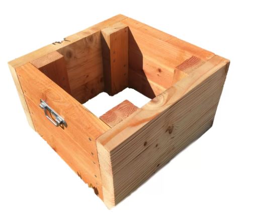 Bac à fleurs en bois - Ornements d'allées, plantes aromatiques, mini-potagers, rosiers - 4 tailles disponibles_0