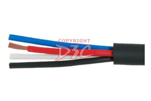 Cable haut parleur rond 4 x 2.5 mm²  hpr425_0