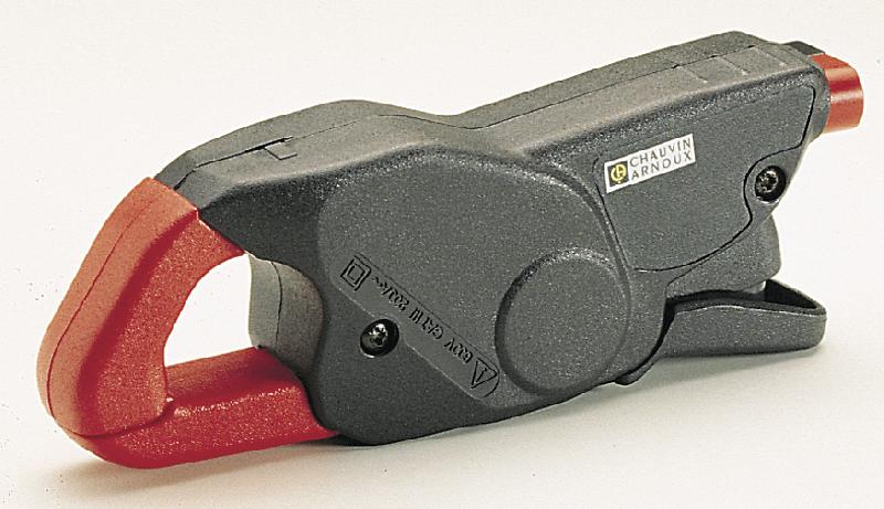 CHAUVIN ARNOUX - MN23 Pince Ampèremétrique 200A AC - Enserrage 20mm - Signal de Sortie Tension Alternative - Rapport 10 mV/A AC - Cordon et Fiches Mâles 4mm Isolées_0