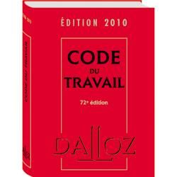 CODE DU TRAVAIL - DALLOZ - 11 5 X 17 CM