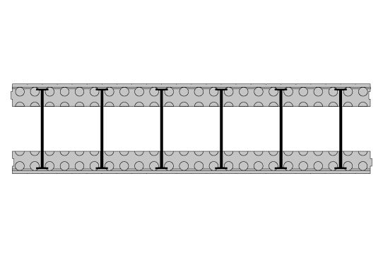 Bloc coffrant isolant 7,5 - Lecobloc - Épaisseur totale mur 30 cm - Dimensions 120x35 cm - Coefficient thermique R=4,34_0