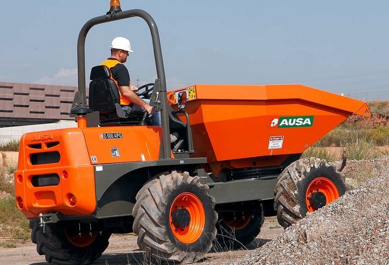 D600apg dumper articulés - ausa - 6000 kg_0