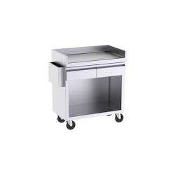 Mobilier d'Appoint pour Terrasse Avec Dosserets Latéraux - 2 Tiroirs - Distform - 641094018887_0