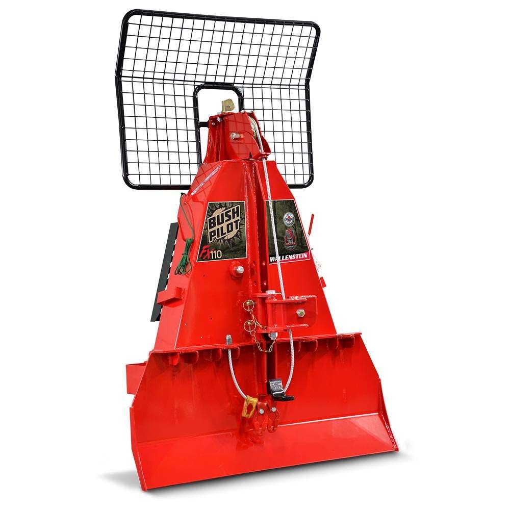 Fx110r - Treuil forestier Wallenstein - Capacité de traction 11000 lbs - Télécommande et accessoires inclus_0