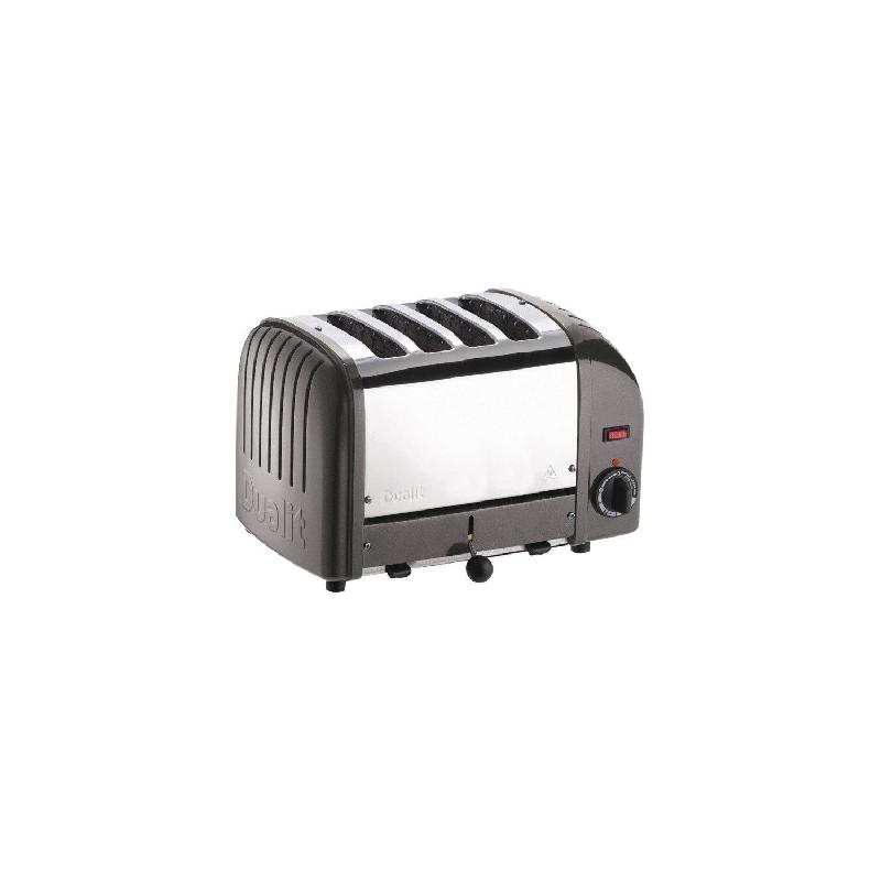 Grille-pain aluminium gris anthracite 4 fentes, 2200 W, 220 V - MONO_0