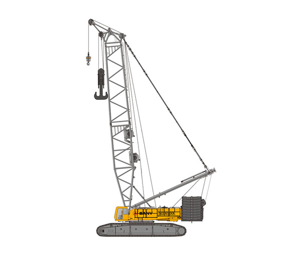 Grue treillis SANY SCC6500E - 650t - capacité de levage max. 650 t - flèche de 24 à 84 m_0