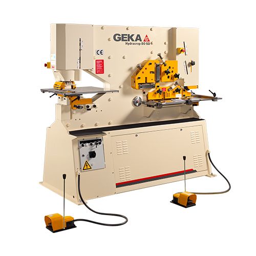 Hydracrop 80 - poinçonneuse hydraulique Geka à 2 vérins et 5 stations de travail_0