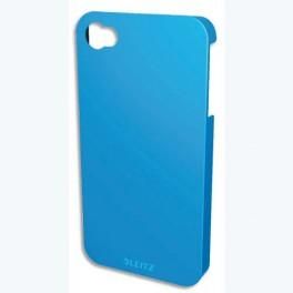 LEITZ COQUE MÉTALLIQUE POUR IPHONE 4 - WOW BLEU 62590036