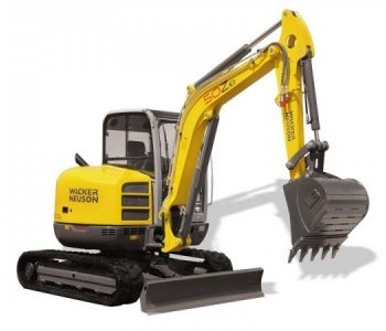 Mini-pelle compacte 5T - Puissante, maniable et confortable_0