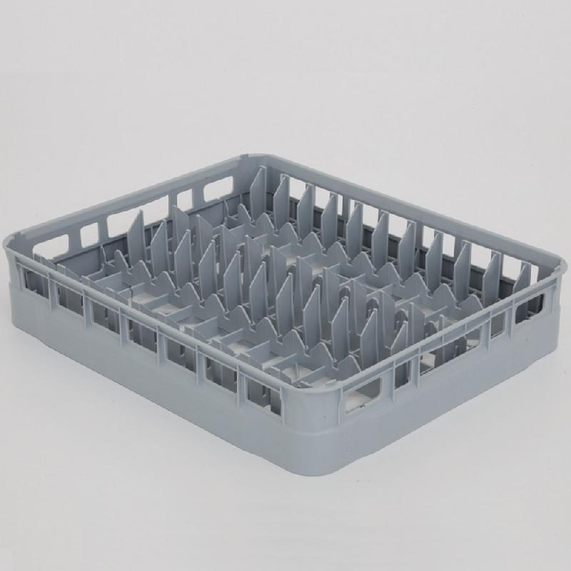 Panier pour 22 assiettes en polypropylène - Paniers carrés 500x500 mm pour lave-verres et lave-vaisselles - DPP-22/DCR_0