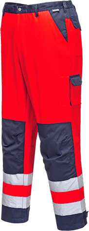 Pantalon hv lyon rouge marine tx51, s_0