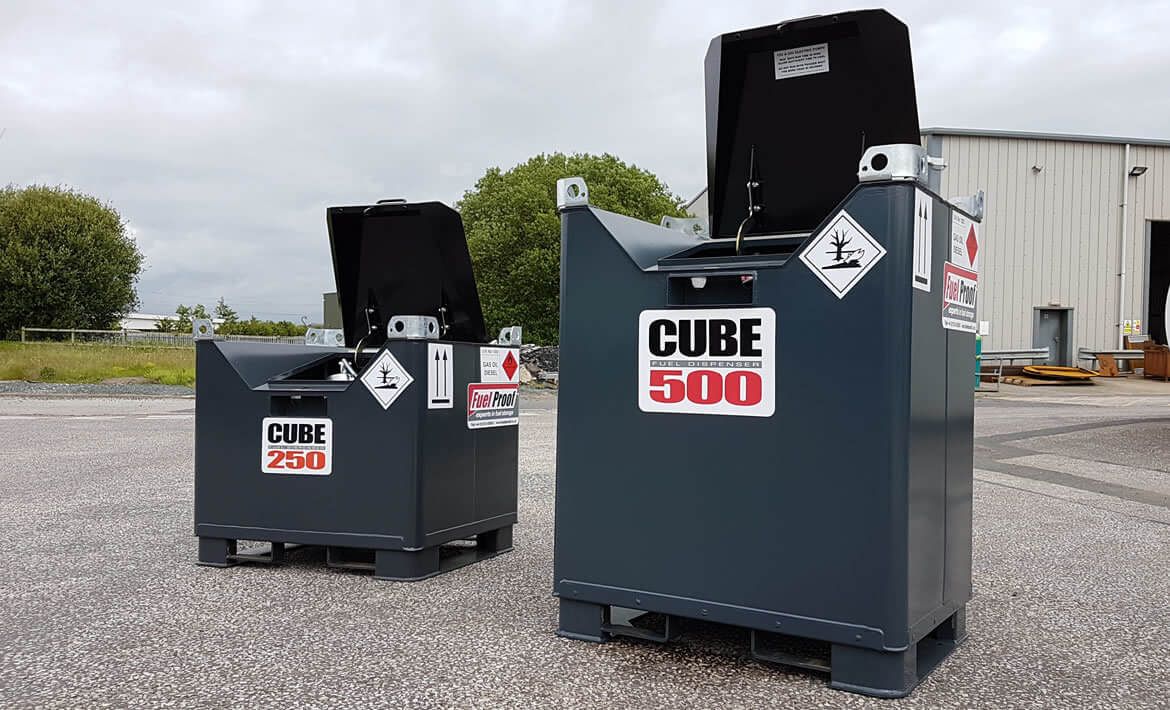 Réservoirs de carburant transportables - GNR - 250L, 500L, 900L - Double paroi en acier et simple paroi en aluminium_0