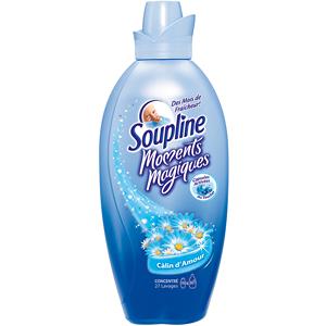 SOUPLINE MOMENTS MAGIQUES CÂLIN D'AMOUR ADOUCISSANT CONCENTRÉ 27 LAVAGES  1,5 L