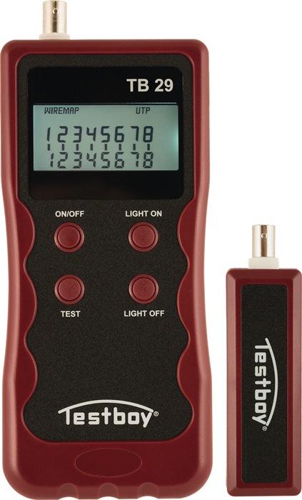 Testeur de câblage réseau Testboy 29 - contrôle des câbles USB, coaxiaux, lignes téléphoniques et réseau_0
