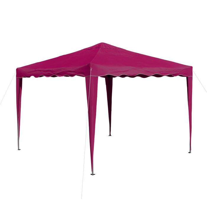 Tonnelle pliante / pavillon pliable 3x3 m  couleur bordeaux*_0