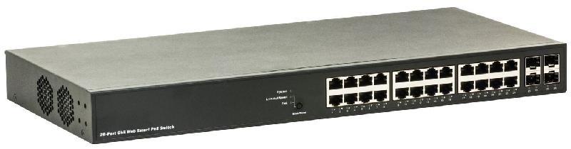 SWITCH TABLE- AND 19''-MOUNTING WITH MMGT. 24X10/100/1000TX, RJ45 24XP_0