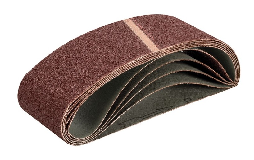 grain 60/ Lot de 10/ bandes abrasives 75/ x 533 / Tissu pour ponceuse /à bande//Papier abrasif//bandes abrasives