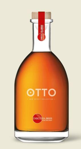 Bouteille en verre OTTO 70cl - équilibre asymétrique et design contrasté_0