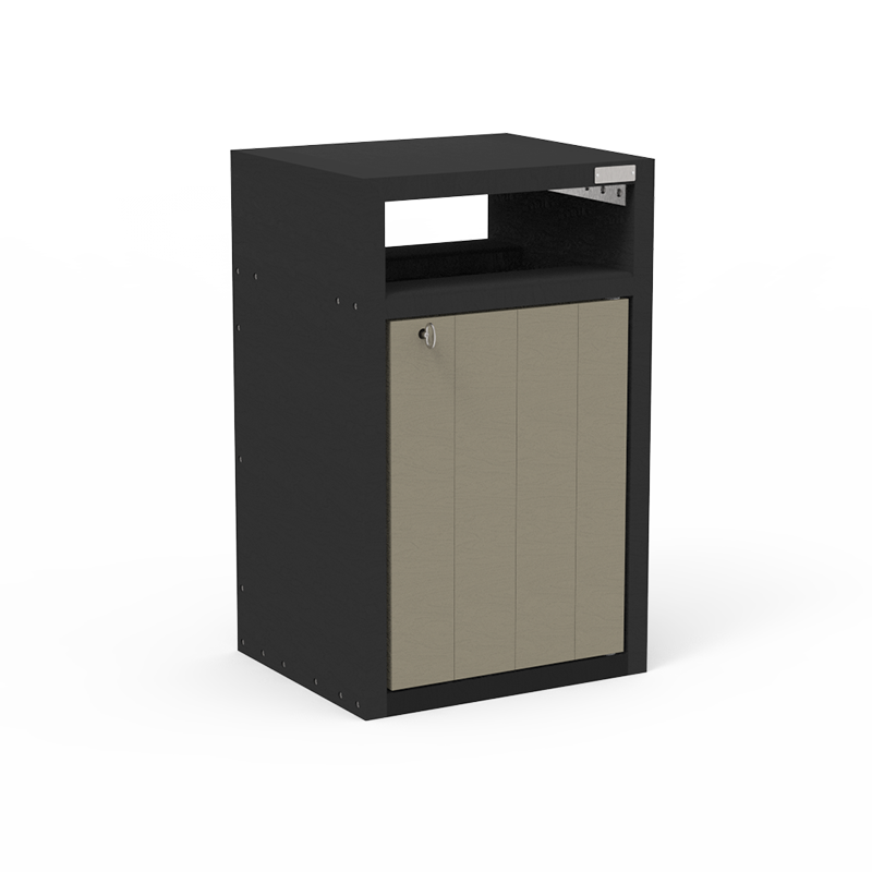Corbeille ARENA - Bac 60 L - Structure en plastique recyclé - STD OR-COR-07-B_0