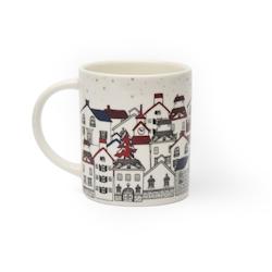 Excelsa lot de 4 mug Innsbruck porcelaine 30 cl multicolore - multicolore porcelaine 67559_0