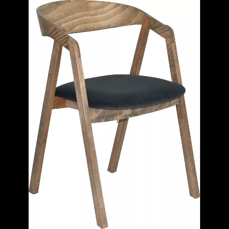 Fauteuil MONCLAR - Hêtre massif - Contemporain - Intérieur - Référence 00600034BOIVGR_0