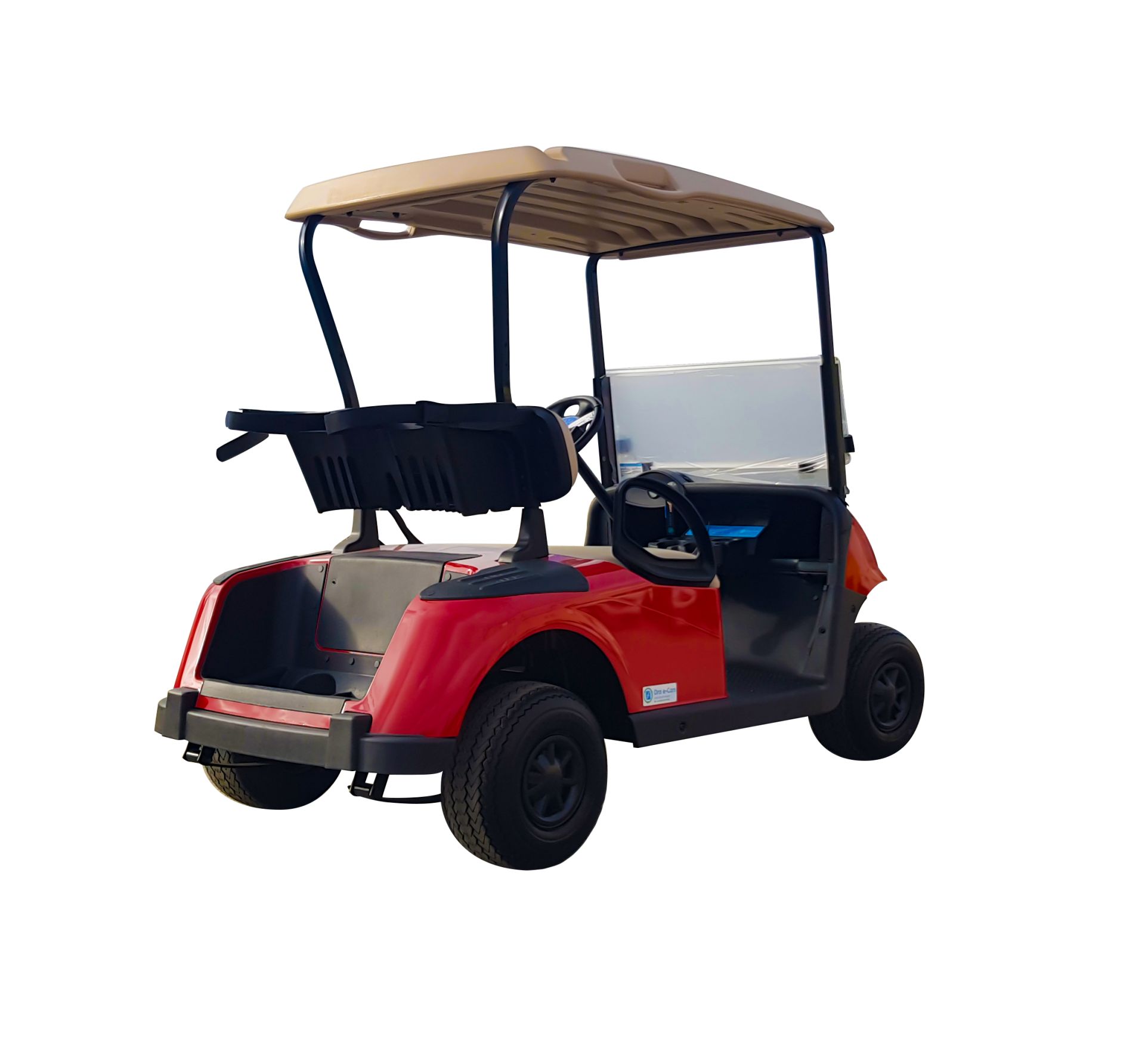 Golfette avec batterie lithium 48V-100A et options de personnalisation