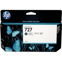 HP 727 Noir Mat Cartouche d'encre ORIGINALE - B3P22A - noir B3P22A_0