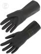 Gants de protection chimique JKLNPT - Type A - Latex mixé néoprène - Sans support - Floqué coton - Longueur 320 mm_0