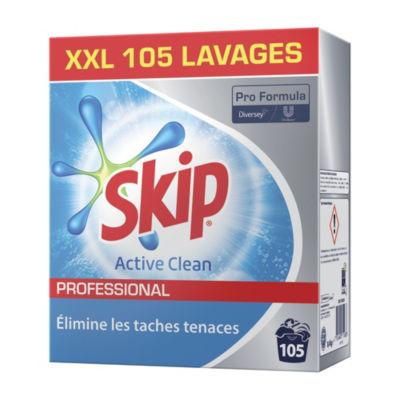 Lessive en poudre Skip Active Clean Professional 105 lavages_0