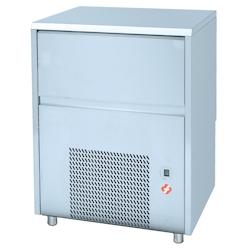 Machine à glaçons solides 50 kg/jour capacité 25 kgs - 500x585x795 mm - 800 W 230/1V - 78300G08 Eurast - gris inox 78300G08_0