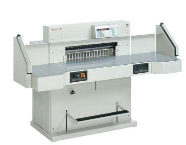 Massicot Ideal 7228-06 LT - Longueur de coupe 720mm - Entraînement électromécanique et presse hydraulique_0