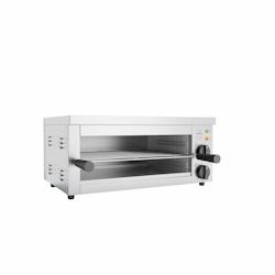 METRO Professional Toaster GSL1001, inox, 61 x 33 x 28 cm, plage de température : 50-300 °C, minuteur, Thermostat EGO, 2 500 W, argenté - inox 58339_0